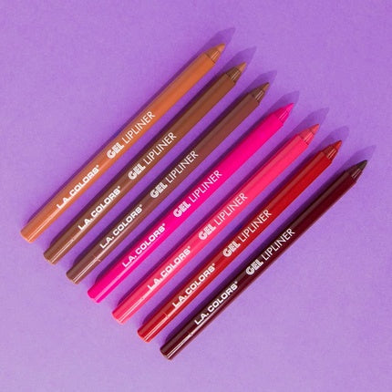 Creion de buze, L.A. Colors, Gel, roz