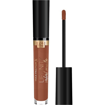 Max Factor Lipfinity Velvet Matte Liquid Lipstick Cashmere Nude 085, 4ml
