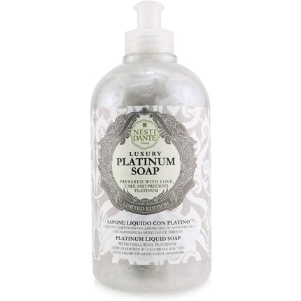 Săpun lichid, Nesti Dante, 70th Anniversary Platinum, 500ml