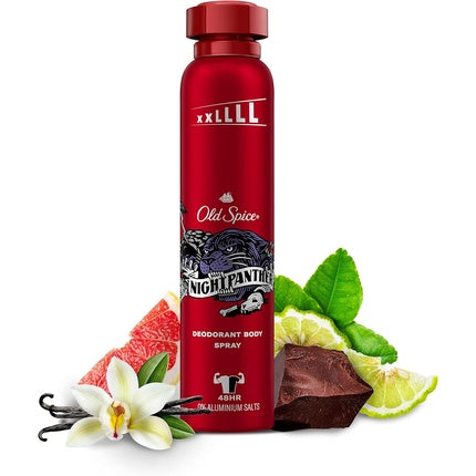 Old Spice Night Panther Deodorant Body Spray pentru bărbați, 250ml