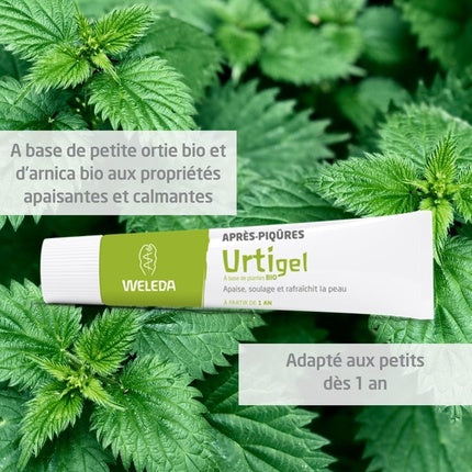 Weleda Urtigel, Gel de piele cu urtică și arnică bio, 25g
