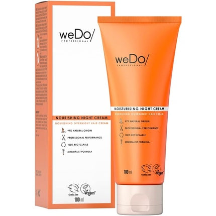 Cremă de noapte pentru păr, weDo Nourishing Night Cream, 100 ml