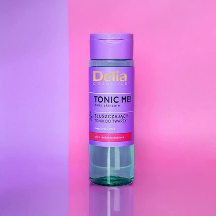 Tonic peeling Delia Cosmetics, 200ml, acizi AHA si BHA