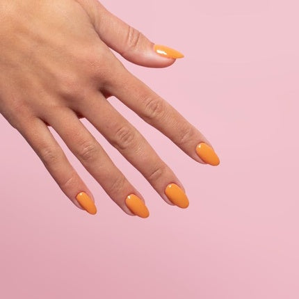 Lac de unghii Semilac Hybrid Apricot 7ml