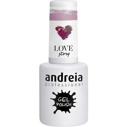 Gel lac de unghii semi-permanent Andreia, roz gri și mov, 10.5ml