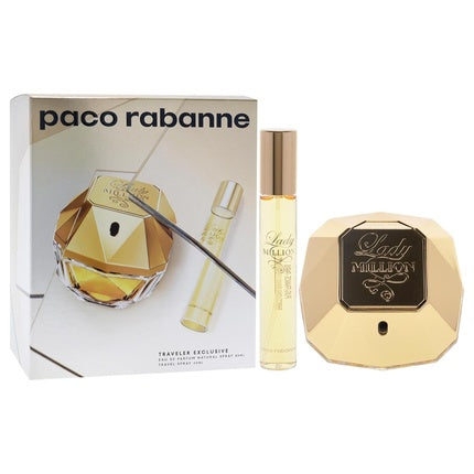 Set cadou parfum Paco Rabanne Lady Million, 2 piese