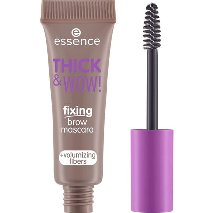 Mascara pentru fixare sprancene, Essence, Thick & Wow, Caramel Blonde, 6ml