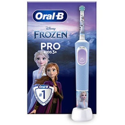 Periuță electrică copii, Oral-B, Vitality Pro Kids Frozen, albastru