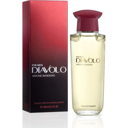 Eau de Toilette, Antonio Banderas, Diavolo, 100ml, roșu