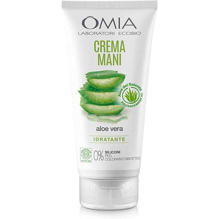 Cremă de mâini, Omia Laboratoires, Aloe Vera organic, 75ml
