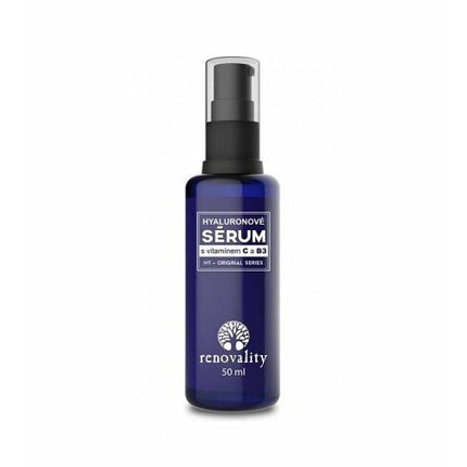Ser Renovality, Hyaluronic, cu Vitamina C și B3, 50ml
