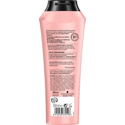 Șampon Gliss Split Hair Miracle, 250ml