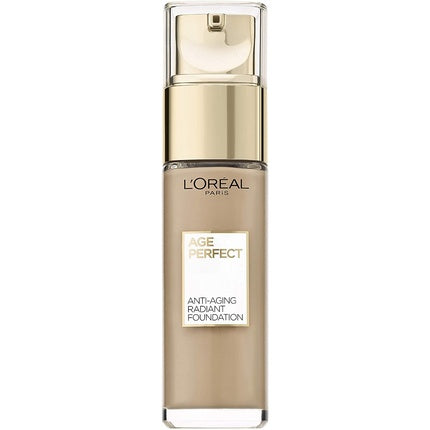 Fundație L'Oreal Paris Age Perfect Hydrating Makeup SPF 17, Beige Rose, 30ml