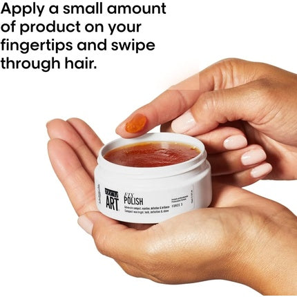 Gel Ceară Păr L'Oréal Tecni Art Polish Alb 75ml