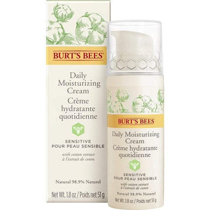 Cremă hidratantă, Burt's Bees, Daily, piele sensibilă