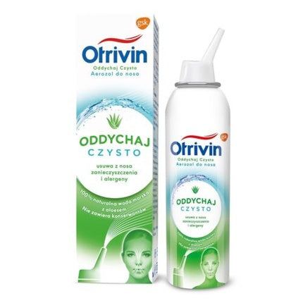 Otrivin, Spray Nazal, Odyhaj Czysto, cu Extract de Aloe Vera, 10 ml