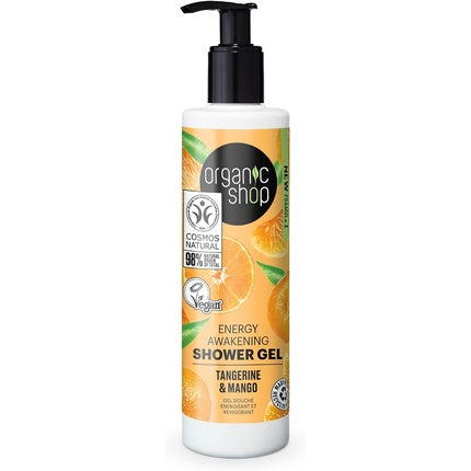 Gel de duș, Organic Shop, Tangerină și Mango, 280ml