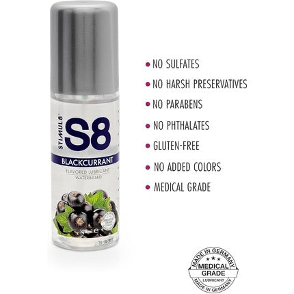 Lubrifiant personal Grutinet, S8, 172g, coacaze negre