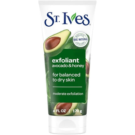 Exfoliant facial St. Ives, Avocado & Honey, 170 g
