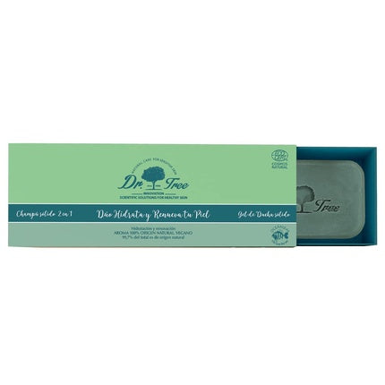 Set șampon solid și balsam Dr. Tree, 230g, utilizare frecventă