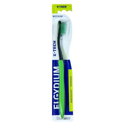 Periuță de dinți Elgydium Xtreme Medium, fir mediu, design ergonomic