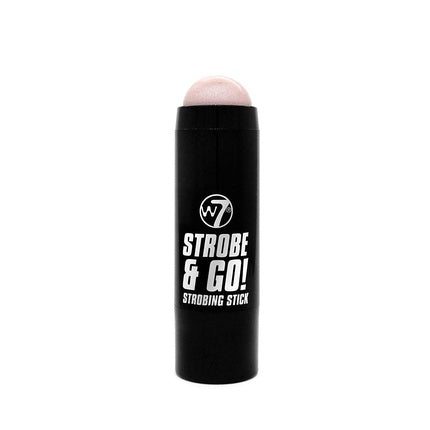 Highlighter W7 Strobe & Go, Pink Light, 5g, finisaj luminos, ambalaj compact