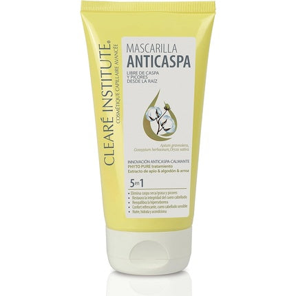 Mască anti-mătreață, Clearé Institute, 150ml, 97% ingrediente naturale