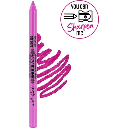 Creion de buze L.A. Girl Shockwave Neon Blaze 0.04 oz