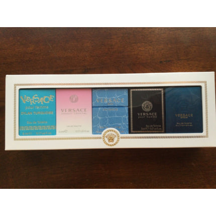 Set cadou parfumuri, Versace, EDT, 5 piese