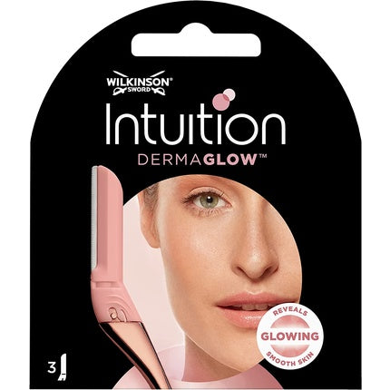 Epilator facial, Wilkinson Sword, Intuition Dermaglow, alb