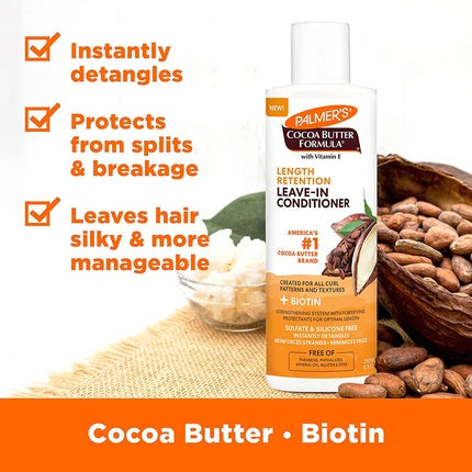 Balsam Leave-In, Palmer's, Cocoa Butter & Biotin, 250ml