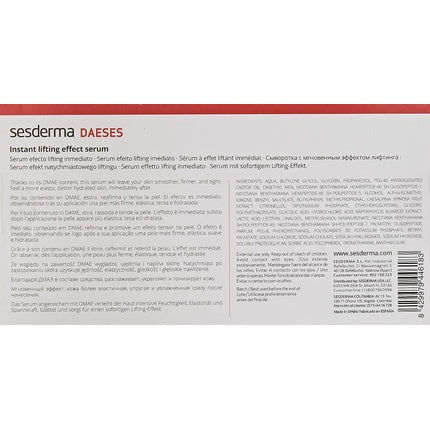 Serum Instant Lifting DAESES, 10x1.5ml Ampoules