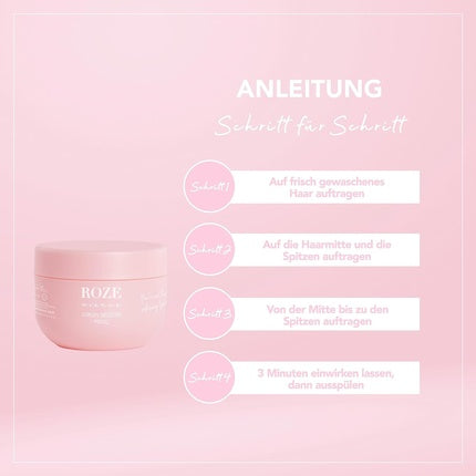 Masca de păr Roze Avenue Luxury Restore, 200ml, roz