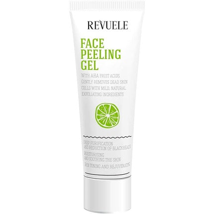 Gel peeling facial Revuele cu acizi de fructe AHA 80ml