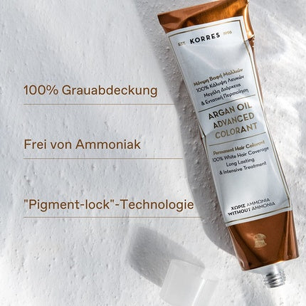Vopsea de par, Korres, Argan Oil, Blond Platinat
