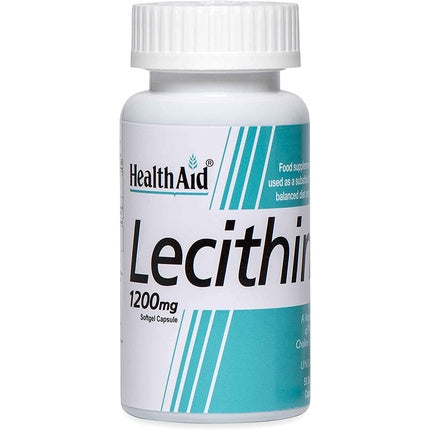 Vitamine, HealthAid, Lecithin 1200mg, capsule albastre