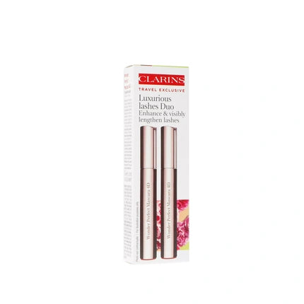 Mascara Clarins Luxurious Lashes Duo Wonder Perfect 4D, set 2 buc. x 8 ml