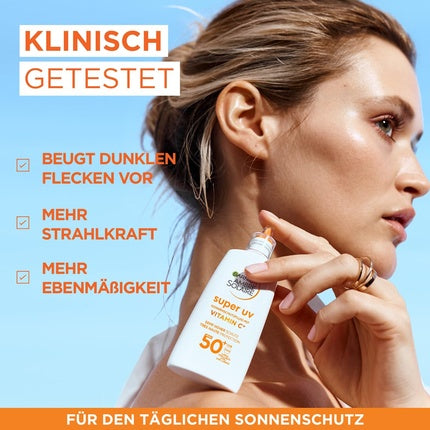 Fluid protecție solară, Garnier Ambre Solaire, SPF 50+, 40ml