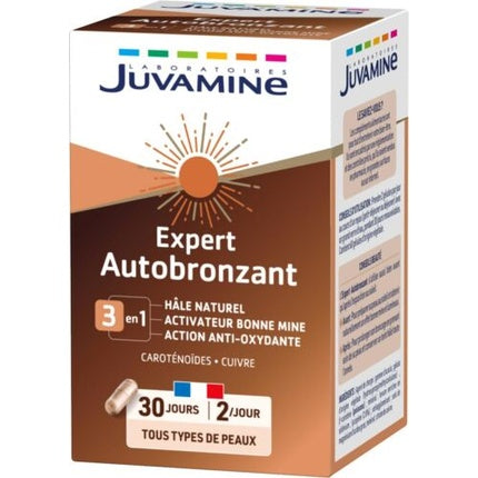 Juvamine Expert Autobronzant 3 în 1 cu Acțiune Anti-Oxidantă