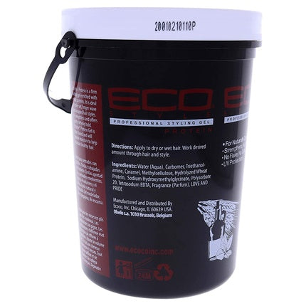 Gel pentru păr, Eco Styler Eco Style, 80 Uncii, negru