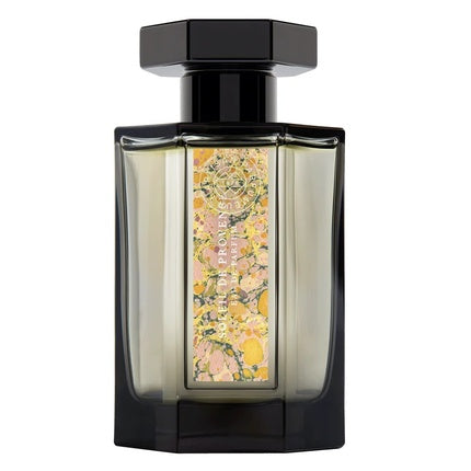 L'Artisan Parfumeur, Soleil De Provence, 100ml, sticlă octogonală cu etichetă florală galben-portocalie