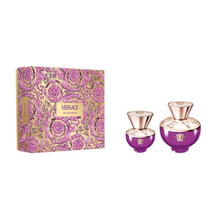 Set Cadou Parfum Versace Dylan Purple For Women, 100ml + 30ml, EDP