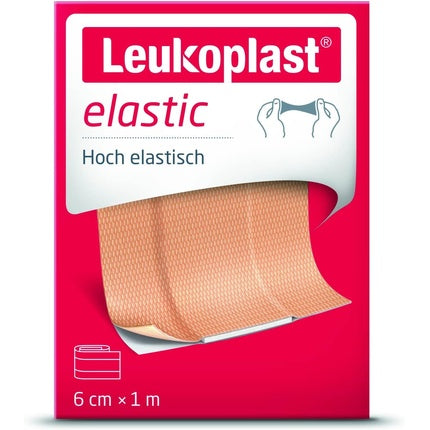 Bandă adezivă elastică Leukoplast, 6 cm x 1 m