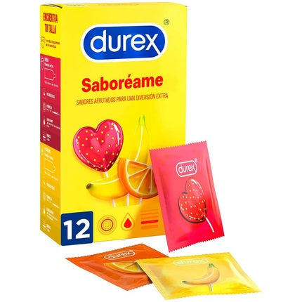 Prezervative, Durex Savoreame, aromă fructe