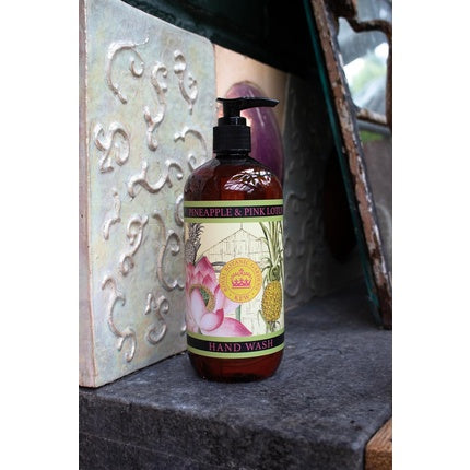 Șampon pentru Mâini și Corp, The English Soap Company, Kew Gardens, Aromă Ananas și Lotus Roz, 500ml