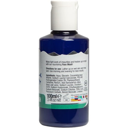 Gel de curățare față The Bluebeards Revenge, 100ml, bărbați