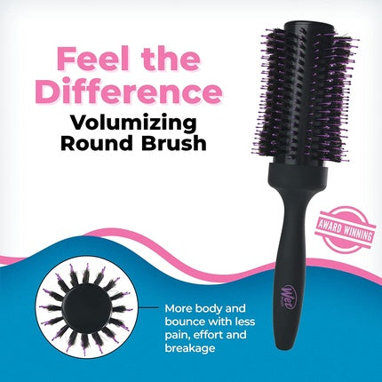 Perie Rotundă Wet Brush Volumizing pentru Păr Gros și Aspru - Unisex