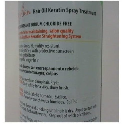 Spray Tratament Păr Fantasia Brazilian Hair Oil cu Keratină 171ml