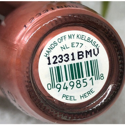 Oja pentru unghii OPI NL E77 Hands Off My Kielbasa!, Roz, 15ml