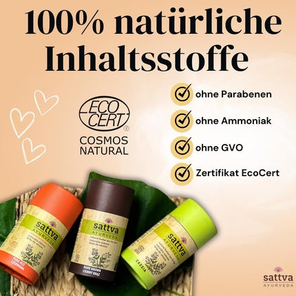 Vopsea de păr, Sattva Ayurveda, Red Wine, 250g